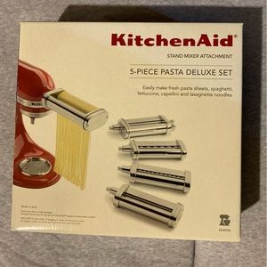 5-piece Kitchen aid Pasta making Kit